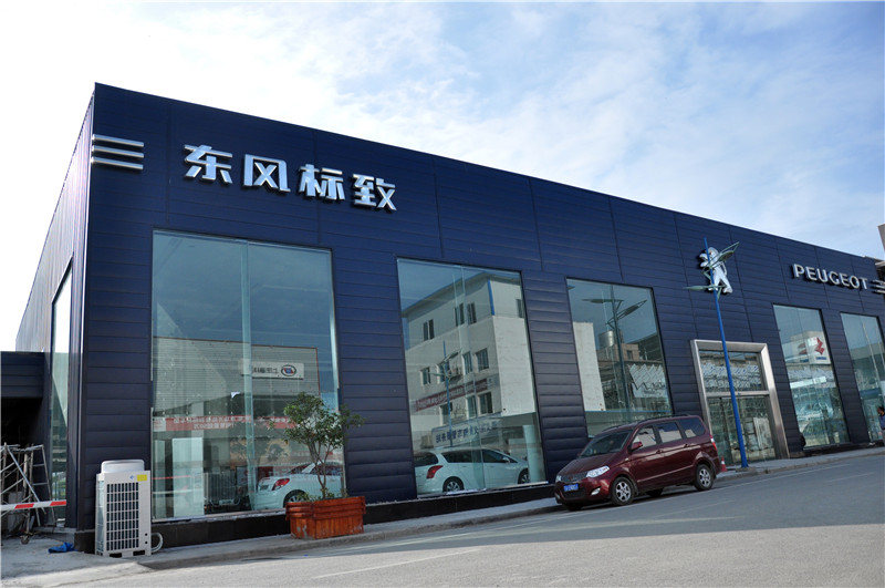 東風標致自動門案例 - 中出網(wǎng)-智能出入口與停車充電門戶