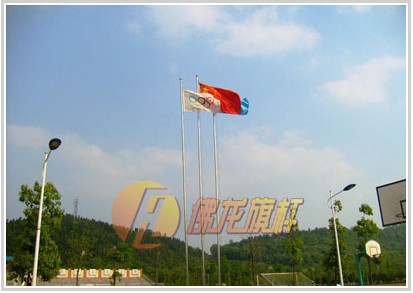 錐型手動(dòng)內(nèi)置式旗桿