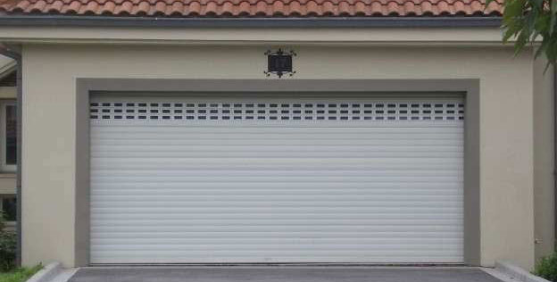 車庫鏤空鋁合金電動卷簾門