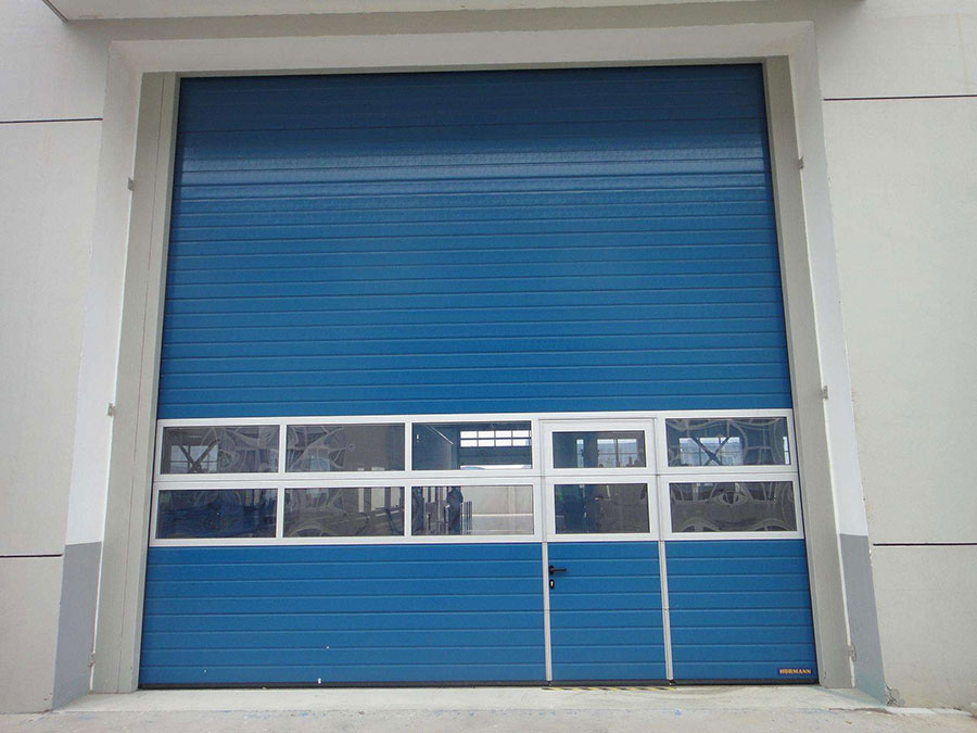 工廠透視電動(dòng)提升門