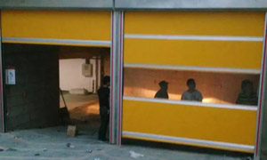 紅星美凱龍地下車庫(kù)快速門(mén)案例