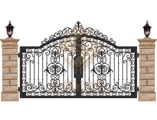 花紋鐵藝庭院大門