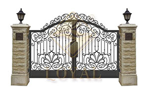 鐵藝大門 - 高端庭院門