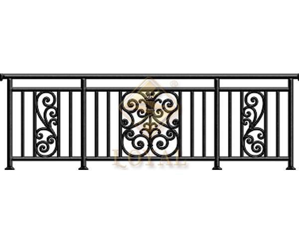 柔美陽臺(tái)欄桿