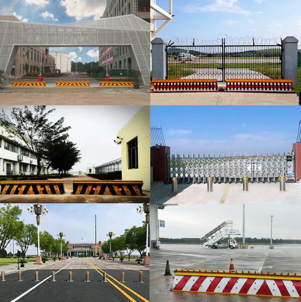 卓奧世鵬部分機(jī)場路障機(jī)、升降柱案例