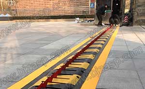 濟(jì)南國(guó)家電網(wǎng)減速壟式破胎器案例