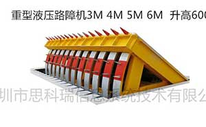 公安局大門路障機(jī)案例