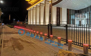 廈門會展中心金雞百花館升降柱案例 - 中出網(wǎng)-智能出入口與停車充電門戶