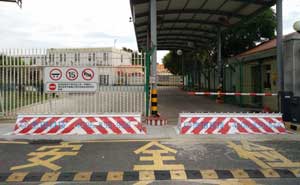 晉江機場路障機案例 - 中出網(wǎng)-智能出入口與停車充電門戶