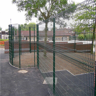 珠海韓式護(hù)欄生產(chǎn)廠家 車間護(hù)欄頂部三角形 江門358密紋圍網(wǎng)定做