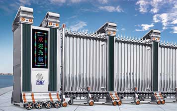 不銹鋼伸縮門 - 王者風范一代QG-G1590不銹鋼伸縮門