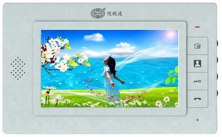 網(wǎng)線7寸半數(shù)字彩色分機(jī)