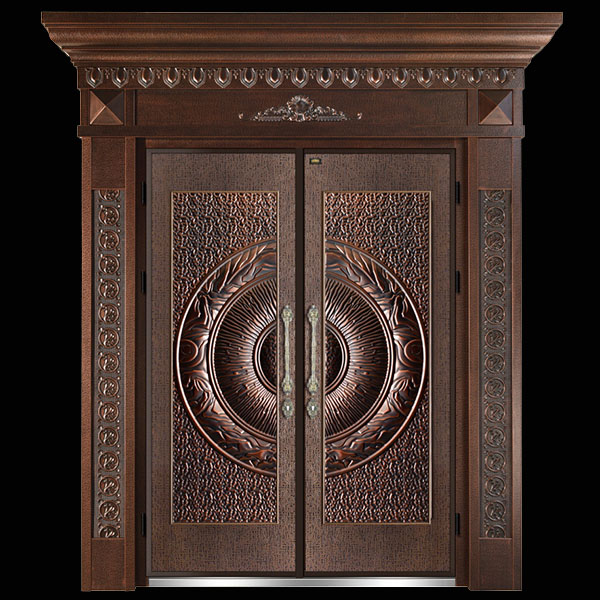 定制鑄鋁門別墅雙開進(jìn)戶大門鋁合金防盜對(duì)開子母精雕防爆門農(nóng)村入戶鄉(xiāng)村防盜