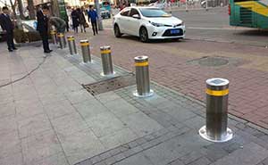 大連市甘井子區(qū)某機(jī)關(guān)單位項(xiàng)目升降柱案例