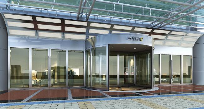 藍(lán)光地產(chǎn)集團(tuán)全國總部旋轉(zhuǎn)門案例 - 中出網(wǎng)-智能出入口與停車充電門戶