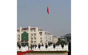 錐形電動(dòng)內(nèi)置式旗桿