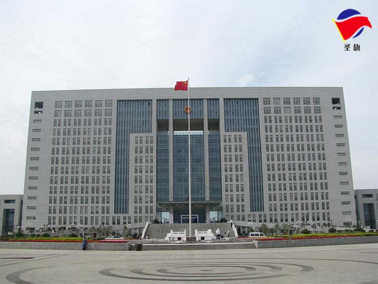 錐形電動內置式旗桿