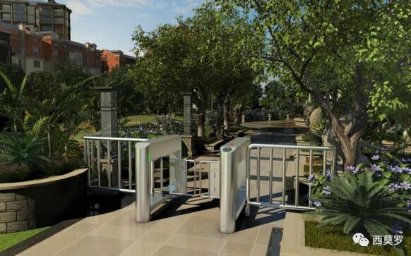 智慧社區(qū)人行出入口管理，西莫羅如何為你打造