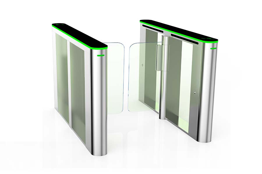 圓弧鑲邊速通門