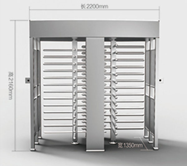 通道閘 - 全高轉(zhuǎn)閘900雙開ZDR001