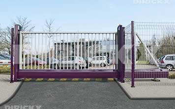 電機內(nèi)置無軌懸臂門