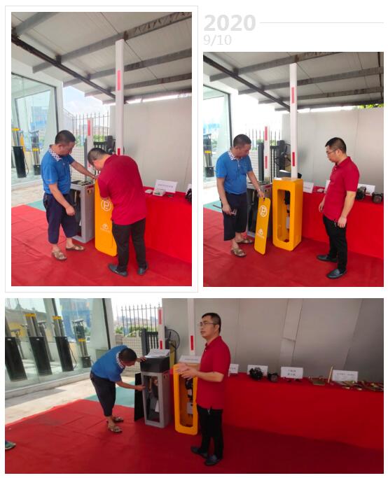 程秘書長與晶源門控有限公司總經(jīng)理李小司共同主持和見證本次產(chǎn)品測評(píng)儀式