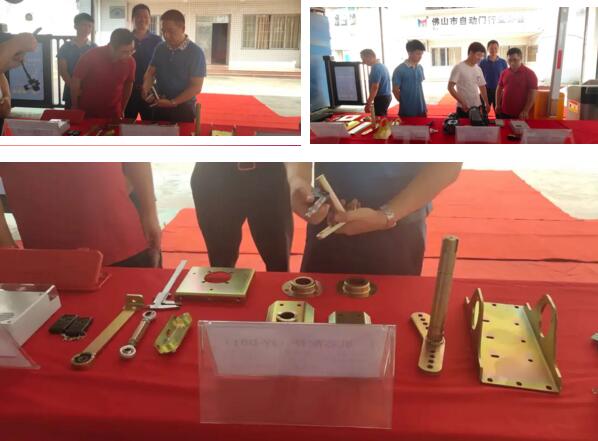 晶源門控資深結(jié)構(gòu)工程師雷坤云代表技術(shù)部向測評(píng)見證官程子勛秘書長逐一講解