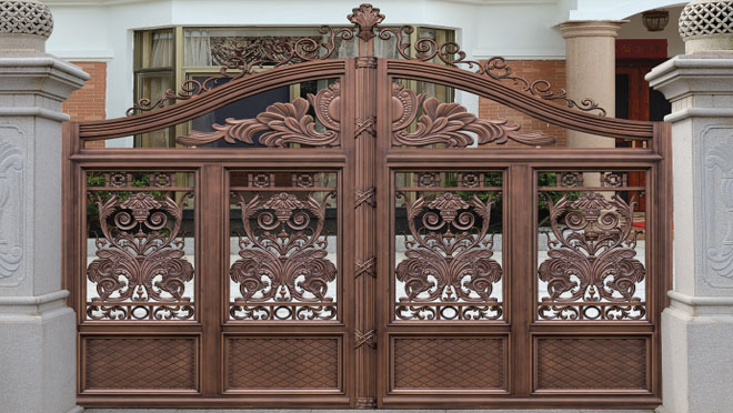 恒大海上威尼斯別墅大門案例 - 中出網(wǎng)-智能出入口與停車充電門戶