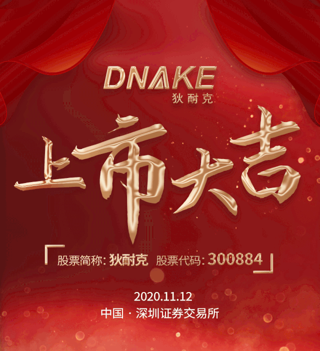 狄耐克上市大吉