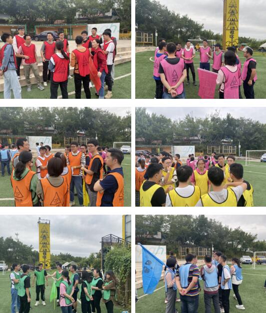 素質(zhì)拓展環(huán)節(jié)主要采用團(tuán)隊(duì)作戰(zhàn)的方式進(jìn)行