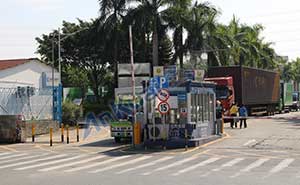 銘可達物流園安快車牌識別案例