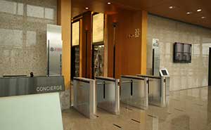 香港國(guó)際金融中心通道閘案例