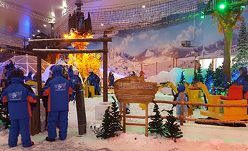 長沙奧特萊斯冰雪奇園通道閘案例 - 中出網(wǎng)-智能出入口與停車充電門戶