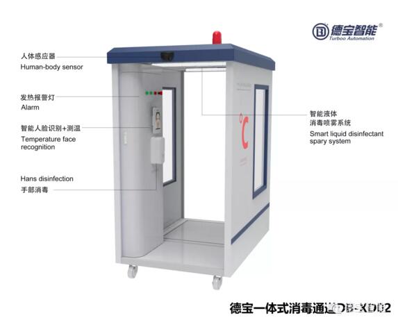 德寶智能一體式消毒通道