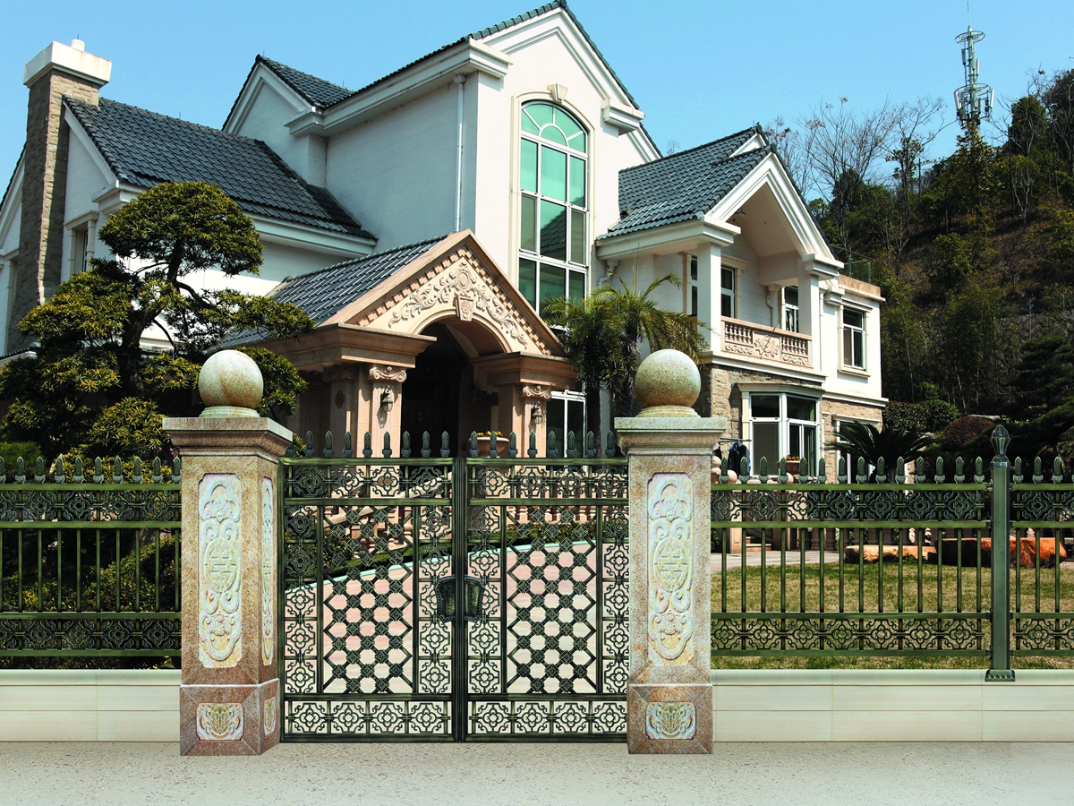 鋁藝大門 - 鋁藝庭院大門