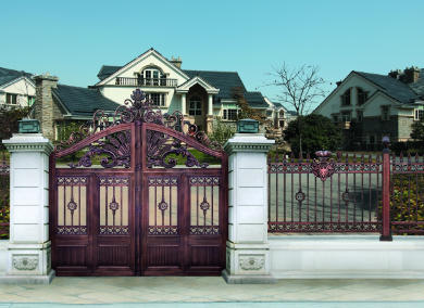 其他 - 庭院大門-HYL908-紅-效果圖
