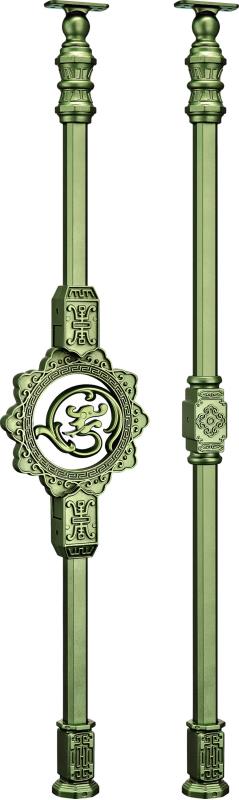 高端鋁藝樓梯-HLY612