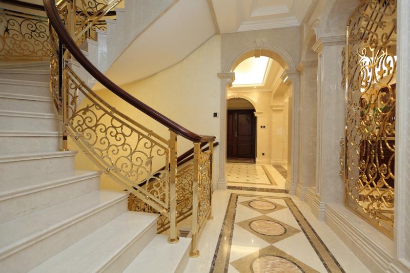 精雕銅/鋁樓梯屏風288