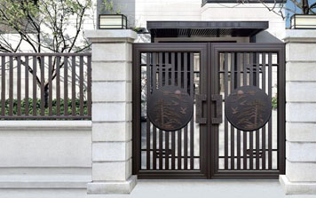 電動(dòng)折疊門 - 松鶴-SH-19201（深紫藍(lán)）