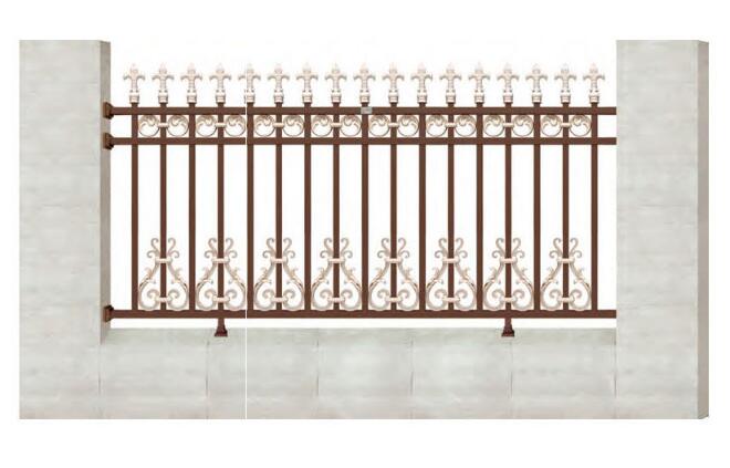 WL-17905護欄（名流深咖+藝術金黃）