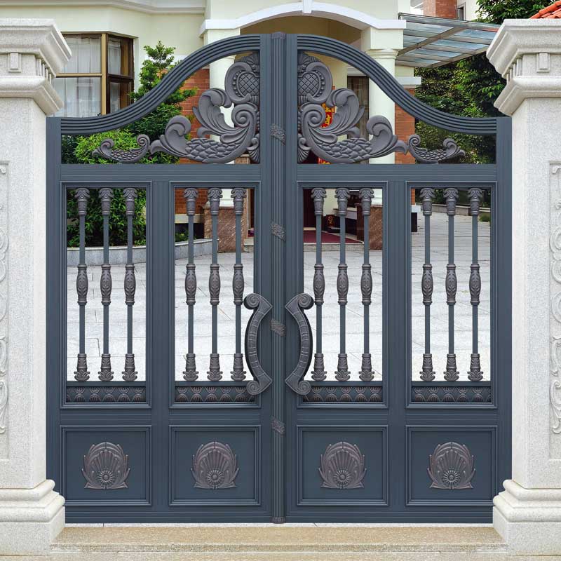 宮庭系列RG204別墅鋁藝庭院大門
