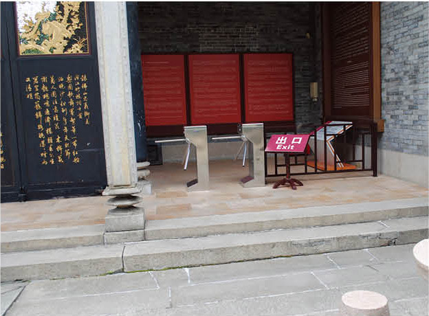 博物館人行通道閘工程案例 - 中出網(wǎng)-智能出入口與停車充電門戶
