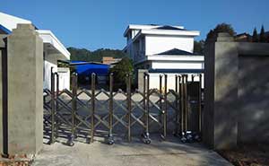 瑞金森林公安局澤覃派出所伸縮門案例