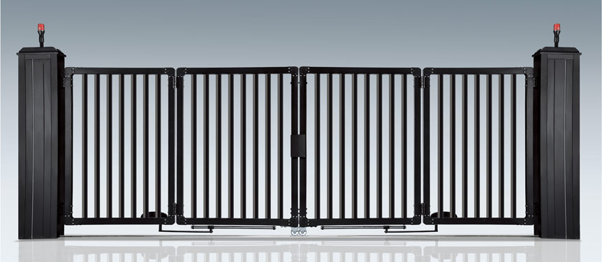 電動(dòng)折疊門 - 九竹有軌折疊 JZ-P004