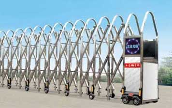 不銹鋼伸縮門 - JXD-2096-興盛門伸縮門