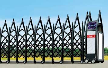 鋁合金伸縮門 - JXD-2077-長城衛(wèi)士2號(hào)伸縮門