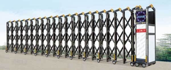 JXD-2082-新皇冠（黑色）伸縮門