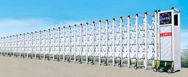 JXD-2083-平頭網(wǎng)花伸縮門