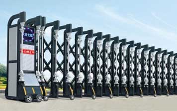 鋁合金伸縮門 - JXD-2085-中華豪門伸縮門