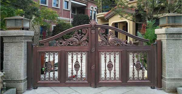 感謝佛山天晟海琴灣選用佛山出安智能別墅大門(mén)